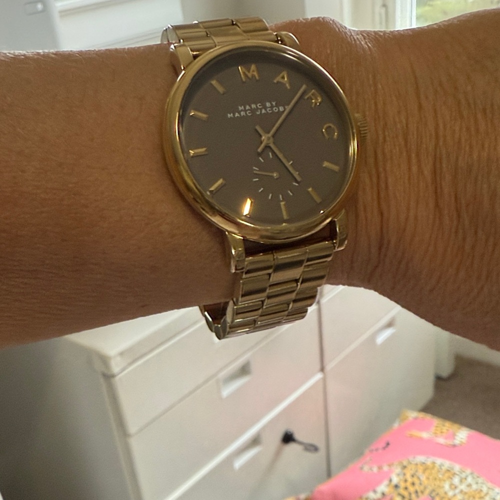 Marc Jacobs Gold-Tone Watch - Picture 2 of 2